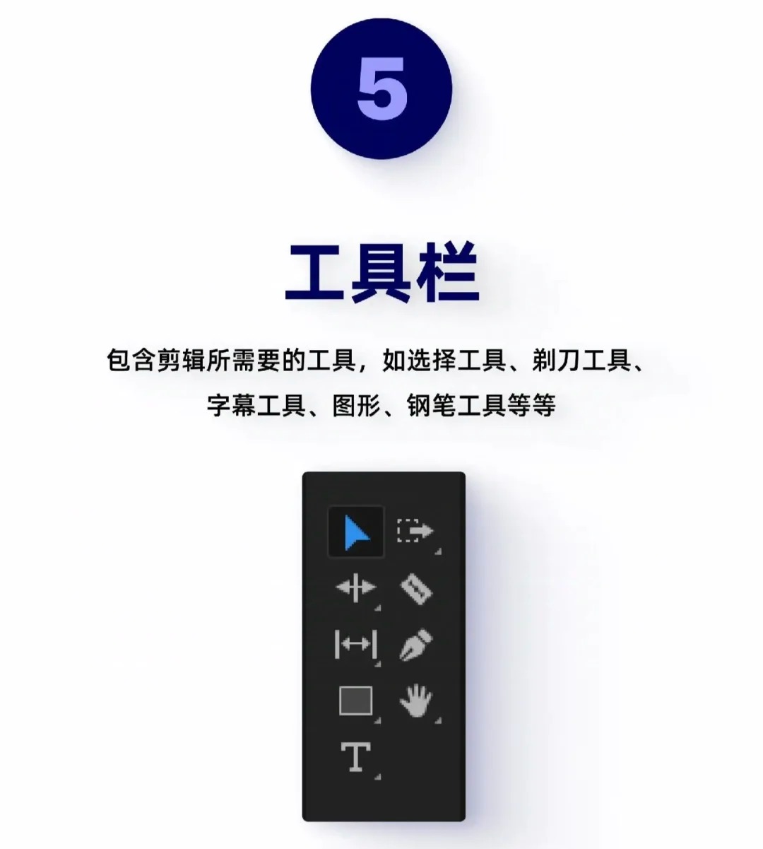 PR界面工具及快捷键认识