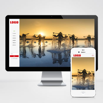 (自适应手机端)水果食品农产品网站模板 – 带视频