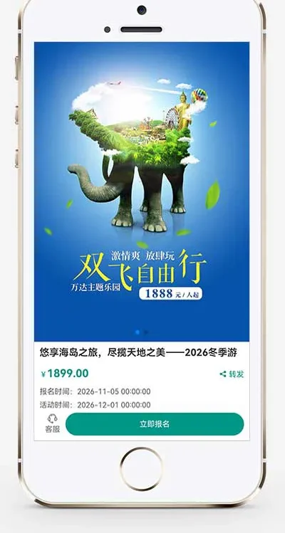 (独立手机版)单页落地页推广网站模板 - 带复制微信号