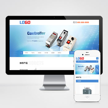 (自适应手机端)变压器网站模板 